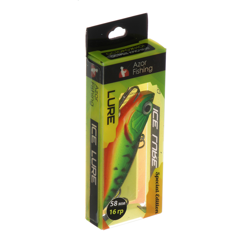 Ратлин "Фривей" тм AZOR FISHING, 16 гр, 5,8 см, 5 цветов, арт.№ 125-117