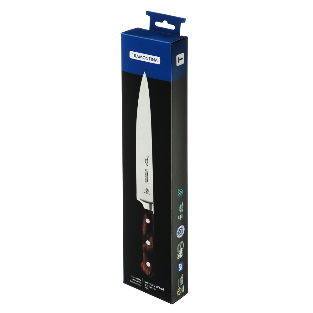 Tramontina Century Wood Нож универсальный 20.8см, 21540/198, арт.№ 871-018