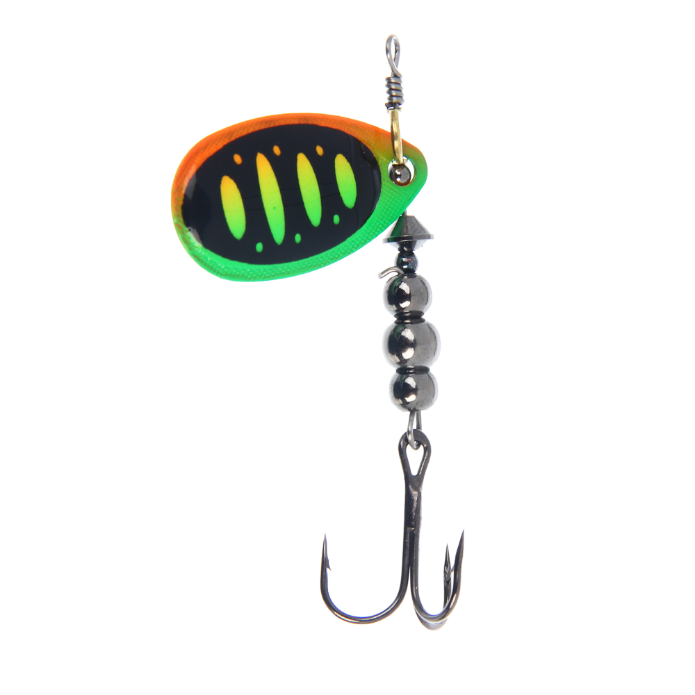 Блесна вращающаяся "Радуга" тм AZOR FISHING, №3, 6,5 гр, 5 цветов, арт.№ 145-157