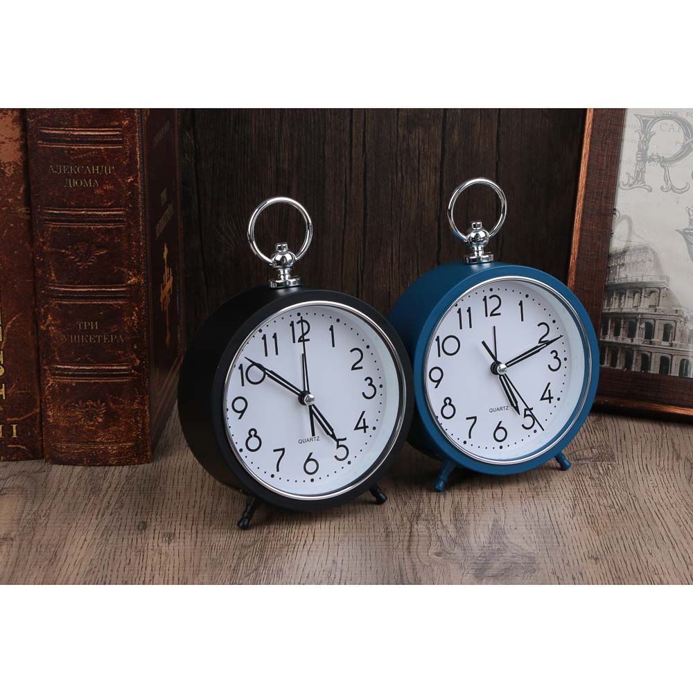 LADECOR CHRONO Будильник, 12x5x13 см, пластик, 1хАА, 2 цвета, арт.№ 529-319