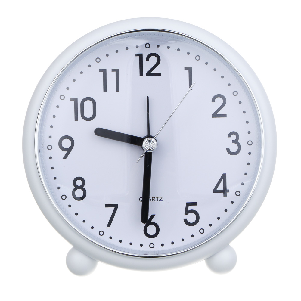 LADECOR CHRONO Будильник, 11x4,5x11,2 см, пластик, 1хАА, арт.№ 529-320