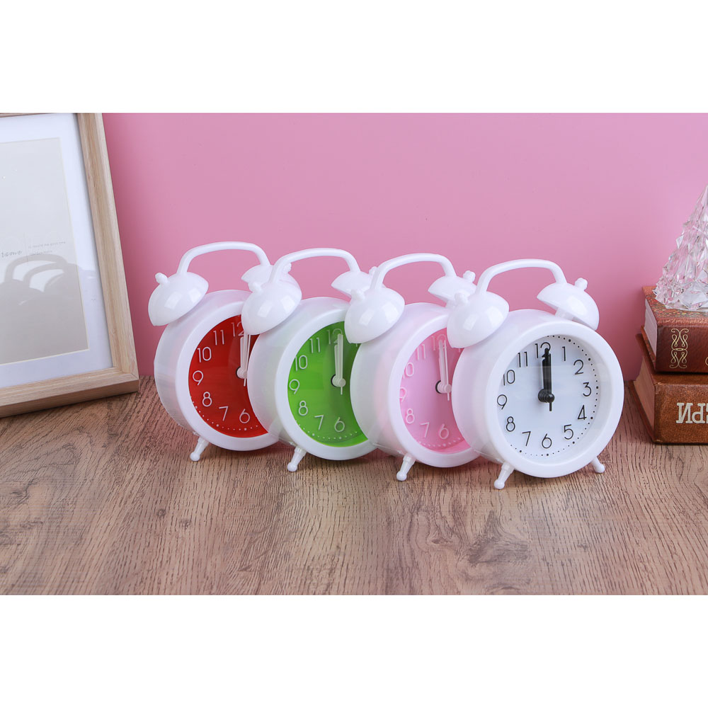 LADECOR CHRONO Будильник, 9,4x4,1x13,5 см, пластик, 1хАА, 4 дизайна, арт.№ 529-325