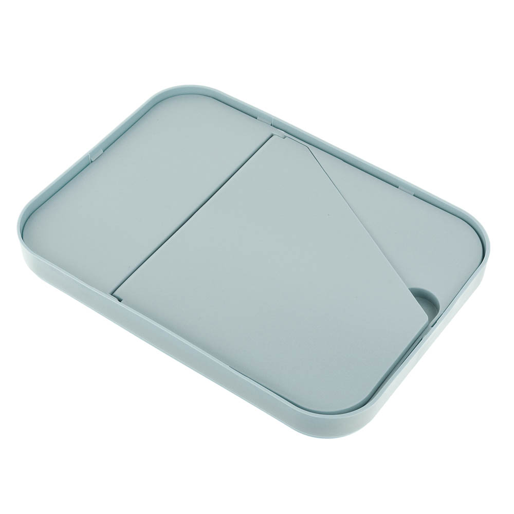 Зеркало настольное тм ЮНИLOOK пластик, стекло, 13х18см, 4 цвета, ЗН19-1, арт.№ 347-087