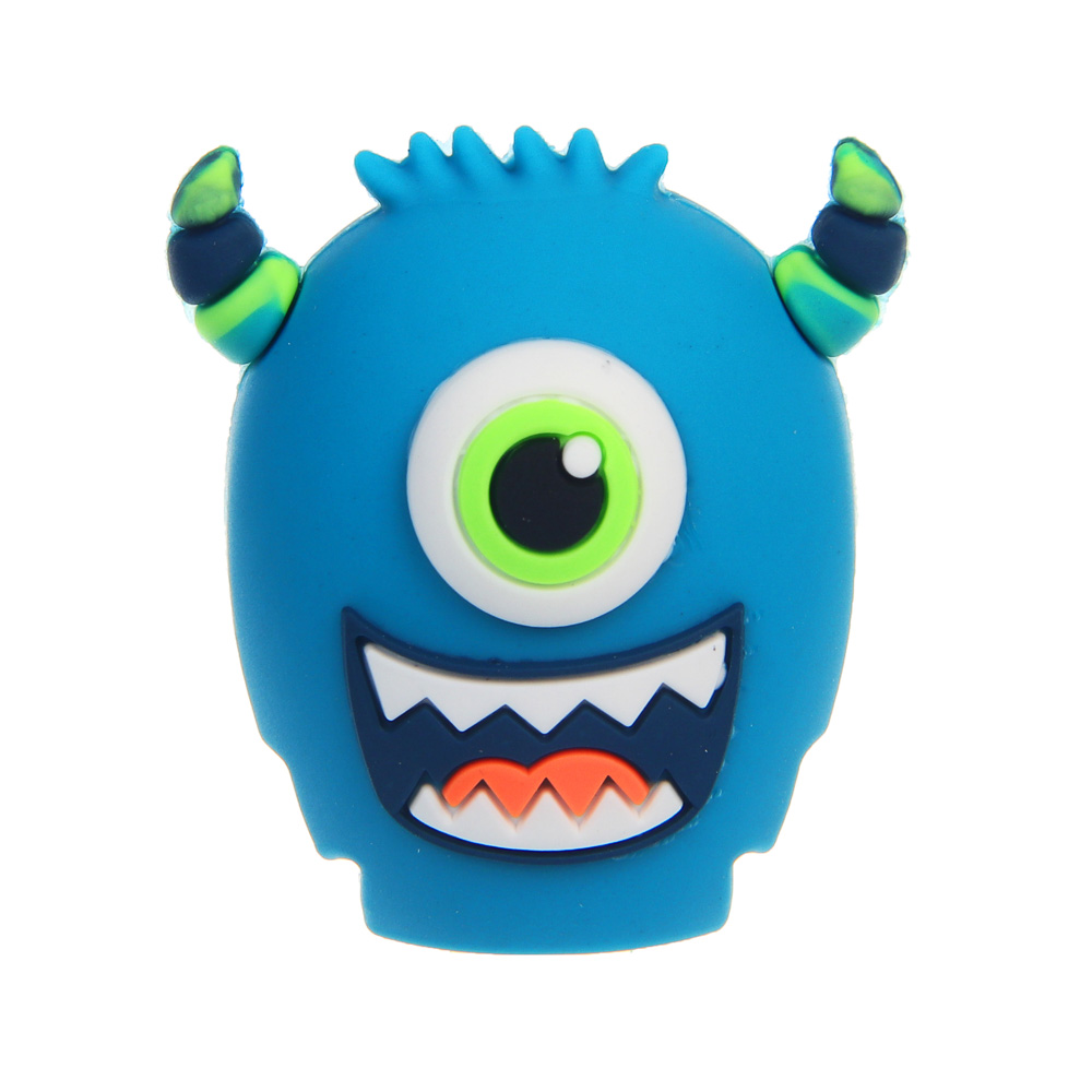 Точилка фигурная в виде монстрика 4х1,7хх3,3см.", банка 9,5х10см., арт.№ K31-017