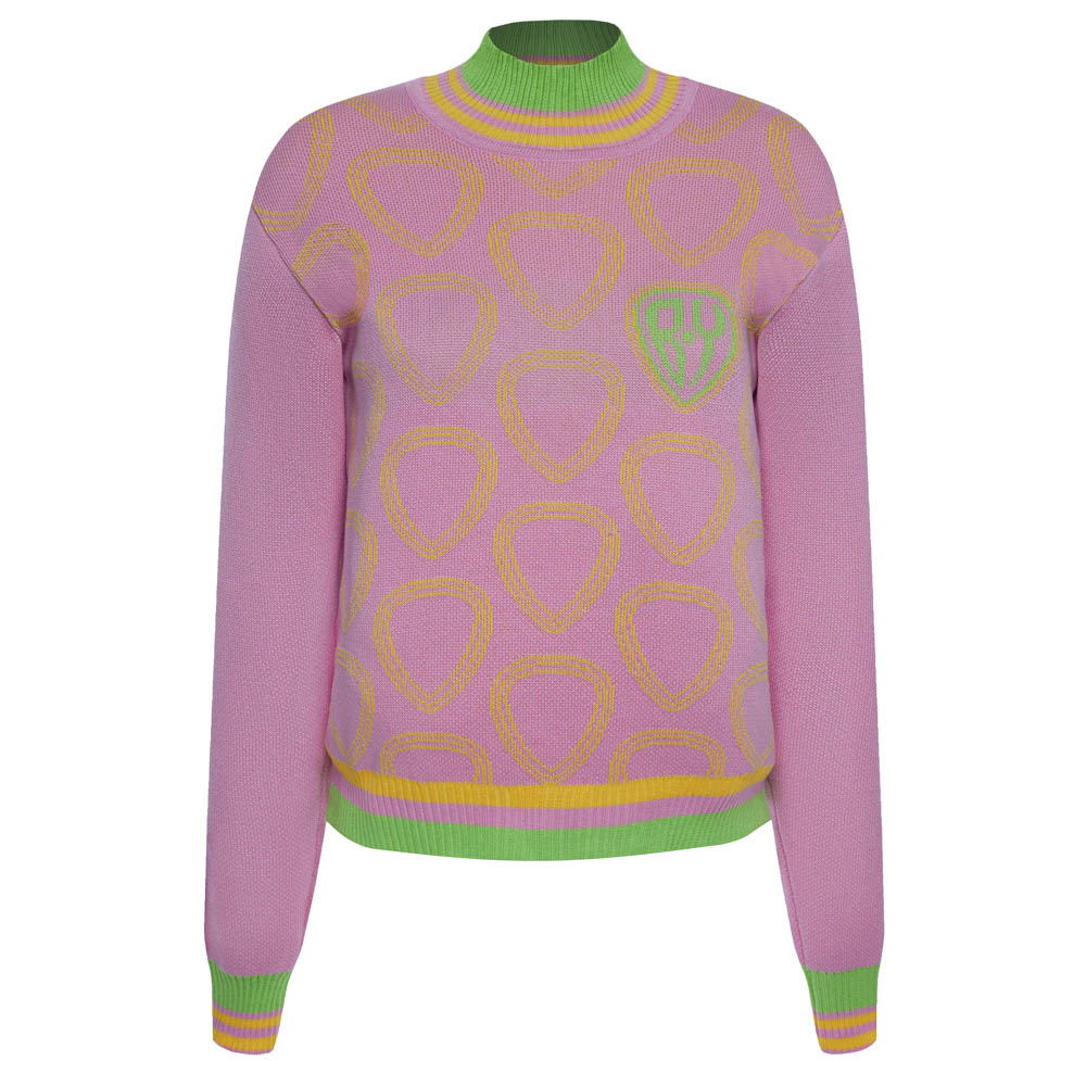 Свитер "BYSC", унисекс, розовый, разм.M, арт.№ 080-179