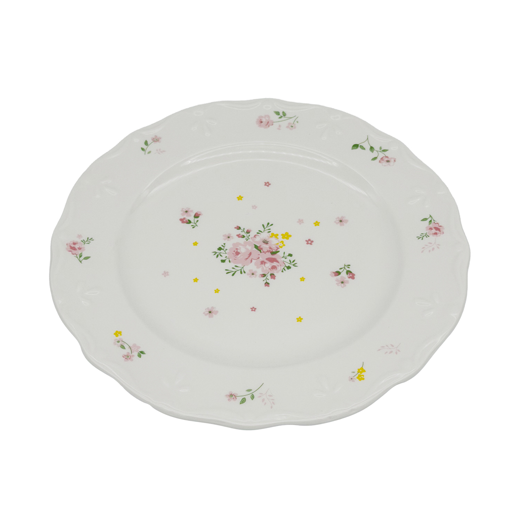 Тарелка подстановочная Блоссом тм MILLIMI, 26,5см, фарфор, арт.№ 816-076