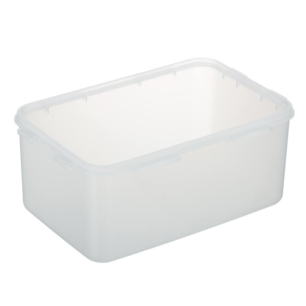 Контейнер герметичный для СВЧ с защелками, 1,5л, 205х135х90мм, пластик, арт.№ 861-333