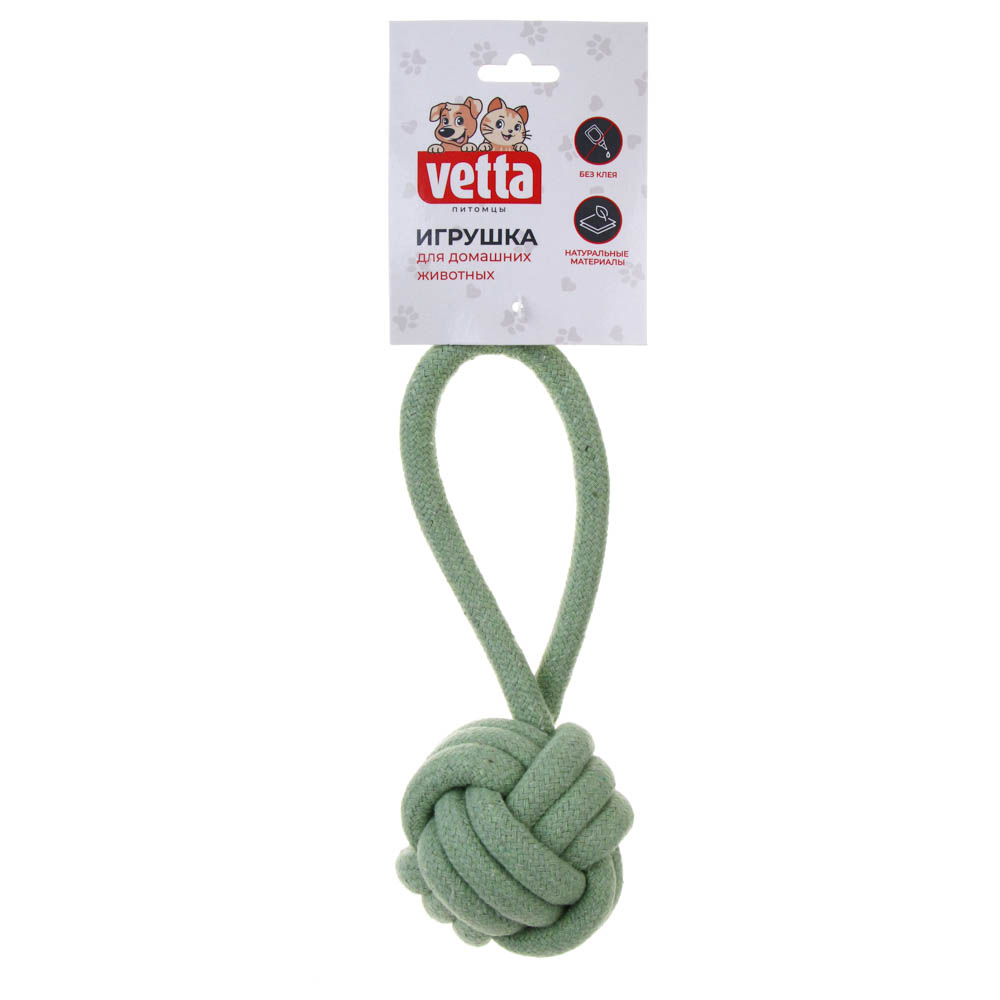 VETTA Игрушка для домашних животных, грейфер, хлопок, 19х6,5х1 см, арт.№ 273-397