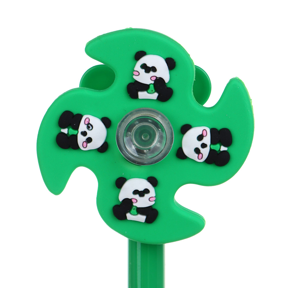 Ручка шариковая синяя, "Панда" антистресс со спиннером, шоу-бокс, арт.№ 591-272