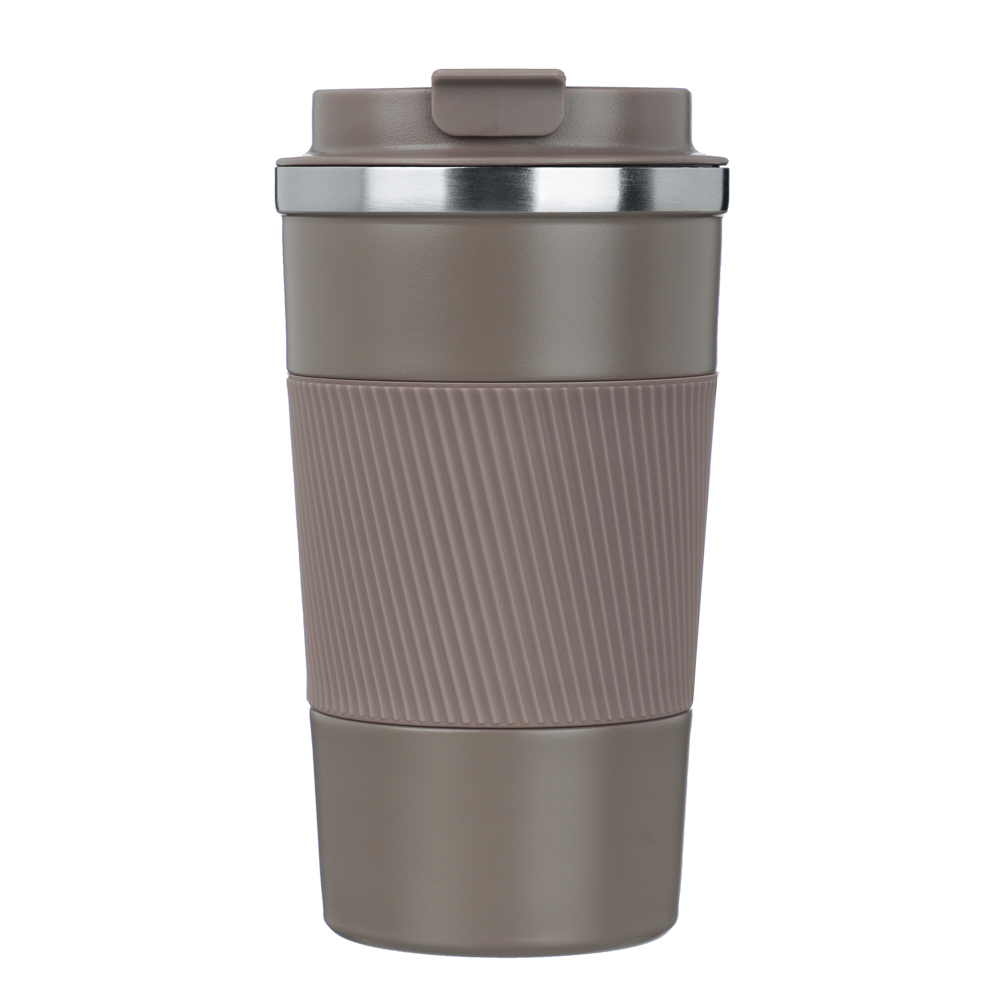 SATOSHI Кантри Термос-кружка 500мл, нерж.сталь, бежевый, арт.№ 841-893