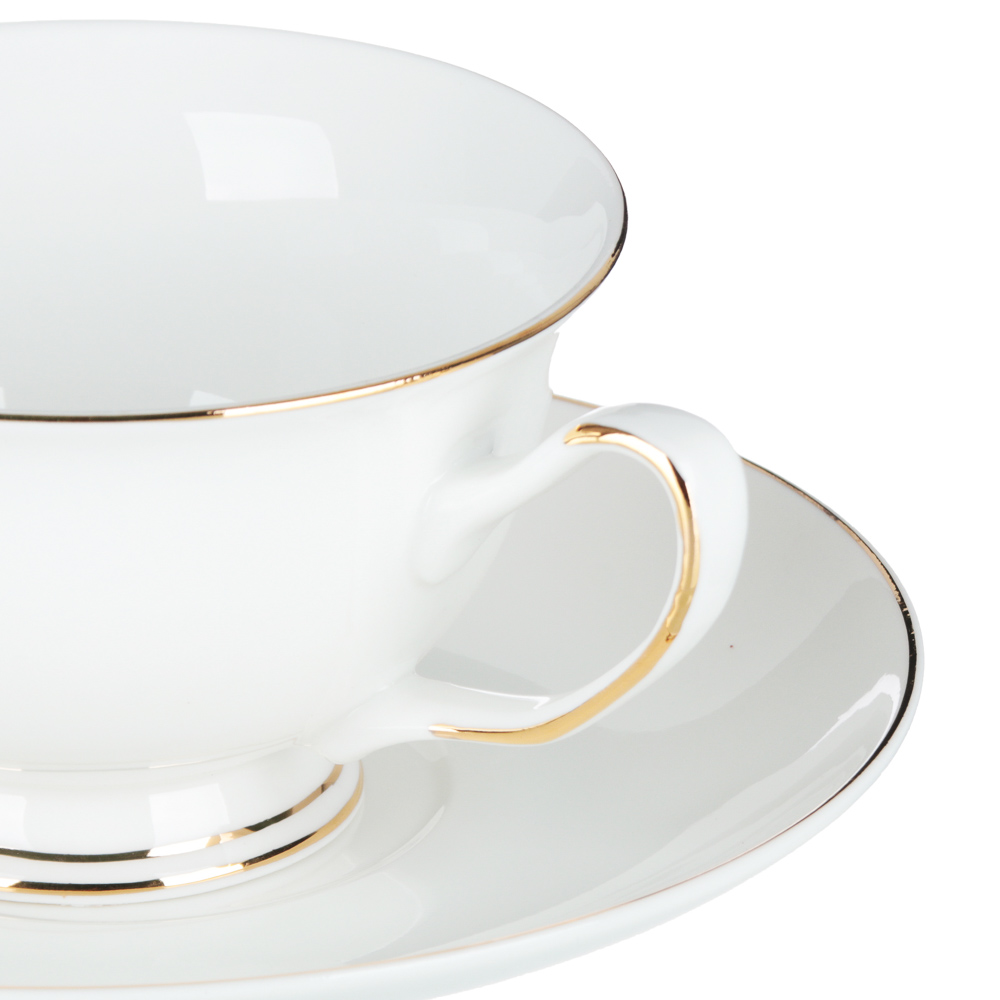 MILLIMI Жемчуг Набор чайный 12 пр., 220мл, 15см, костяной фарфор, арт.№ 802-081