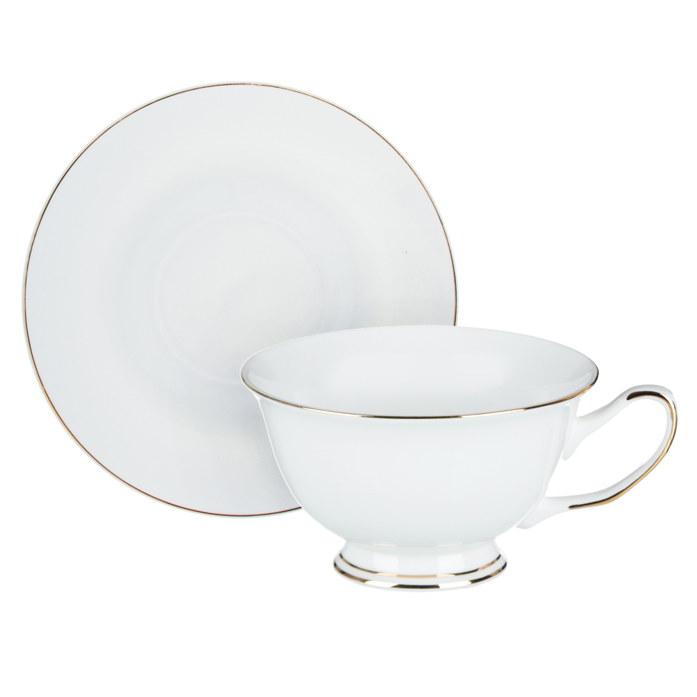 MILLIMI Жемчуг Набор чайный 12 пр., 220мл, 15см, костяной фарфор, арт.№ 802-081