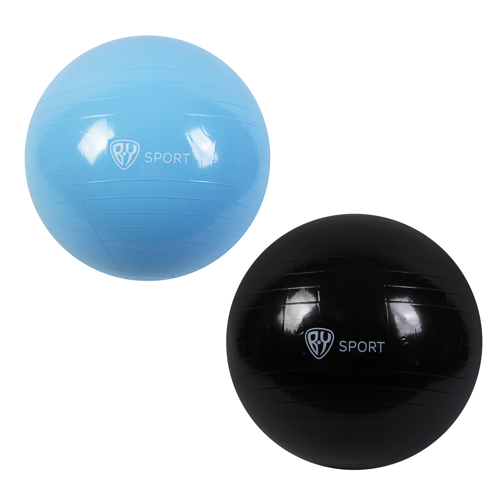 Фитбол, тм BY SPORT, нагрузка до 100кг, d=75см, ПВХ, 4 цвета, арт.№ 193-016