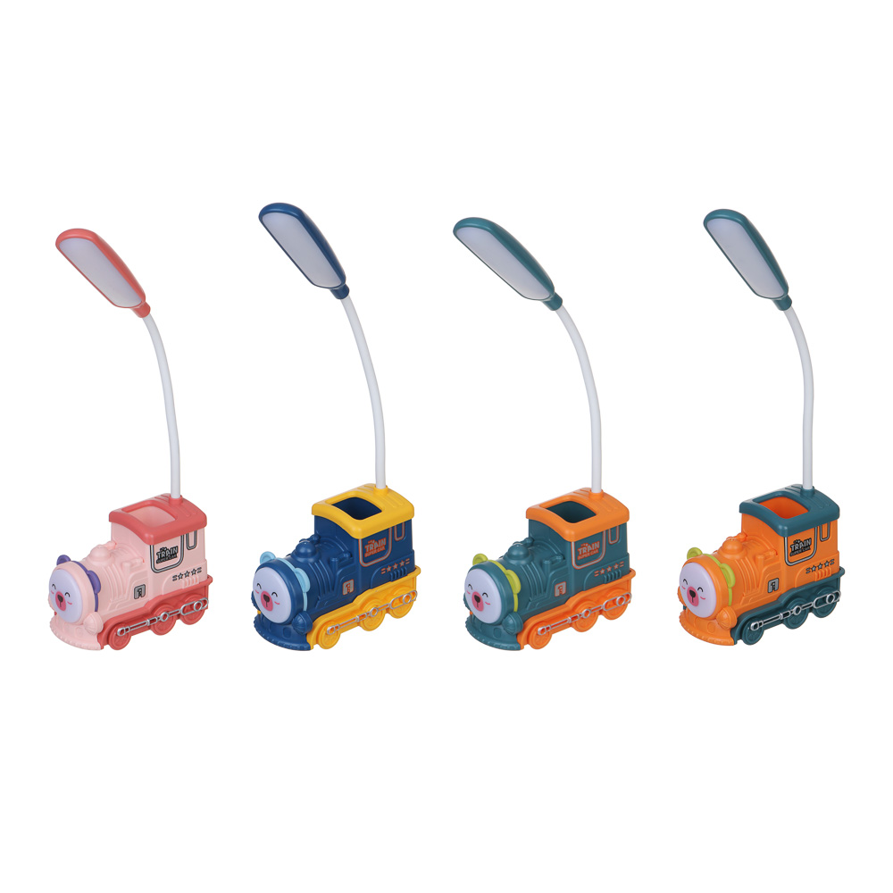 Светильник LED 2 в 1 "Паровозик", USB, АБС пластик, 10х5х29см, 4 дизайна, арт.№ 695-145