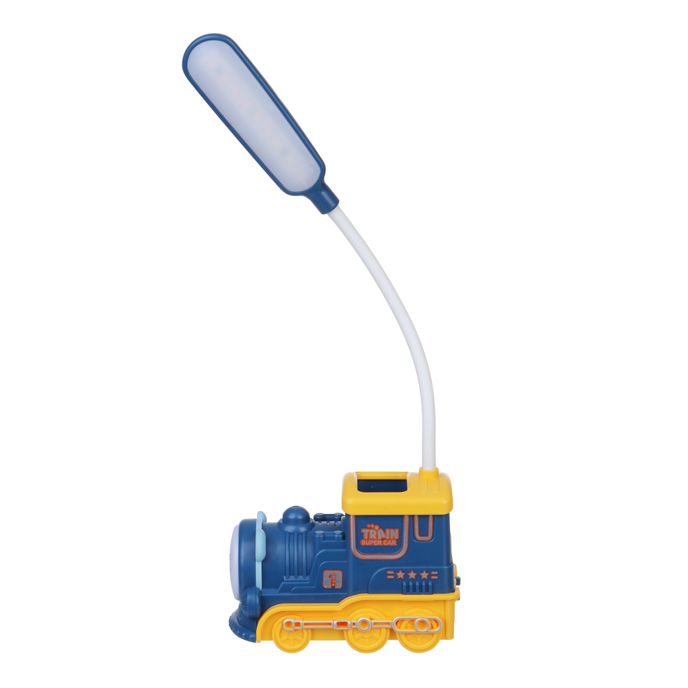 Светильник LED 2 в 1 "Паровозик", USB, АБС пластик, 10х5х29см, 4 дизайна, арт.№ 695-145